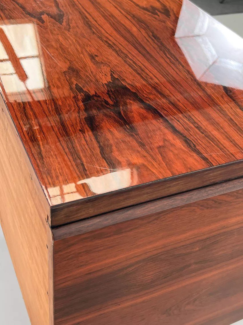 Rosewood Bar Cabinet From The 50s And 60s-photo-8