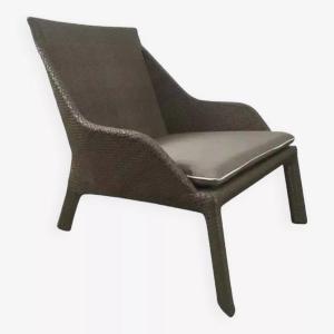 Roche Bobois Outdoor Lounge Chair Bel Air Model By Sacha Laki