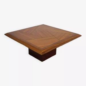 Zebrano Wood Coffee Table
