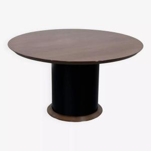 Round Dining Room Table 80s