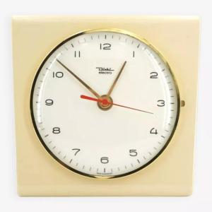 Ceramic Wall Clock 60s Brand Diehl