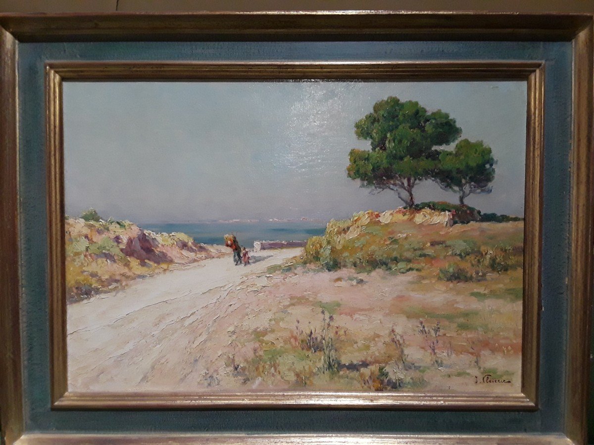 Jules-justin Claverie (1858 - 1931) ''gulf Of Saint-cyr''-photo-4