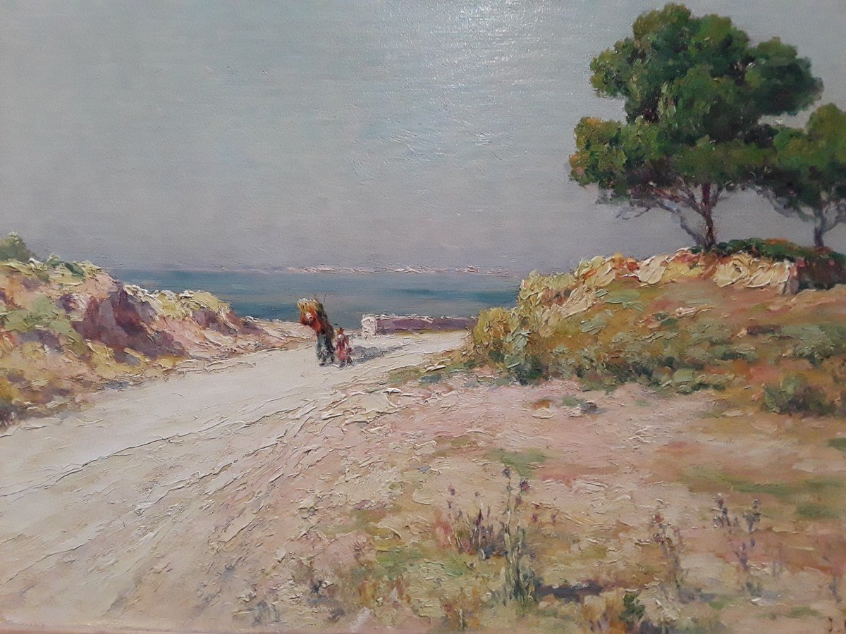 Jules-justin Claverie (1858 - 1931) ''gulf Of Saint-cyr''