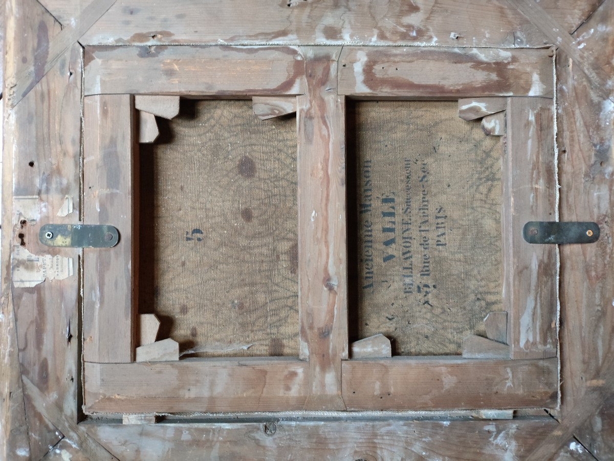 Horse Portrait By Léon De Chasseval (1815-1903)  ‘’rash à l'âge De 11 Ans’’, Dated 1849-photo-2