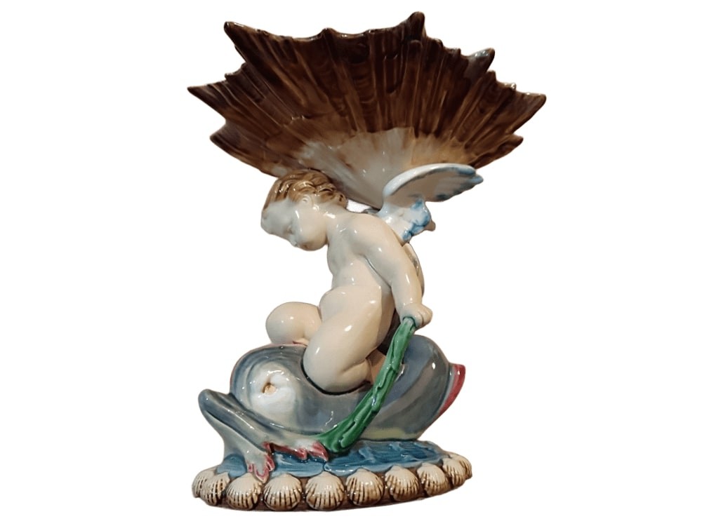 Art de la table - Pièce de table en faïence de Minton