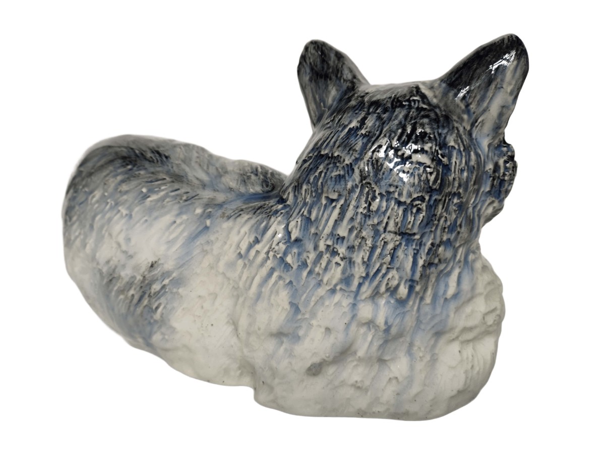 Majolica - Chat signé Delphin Massier (1836-1907)-photo-3