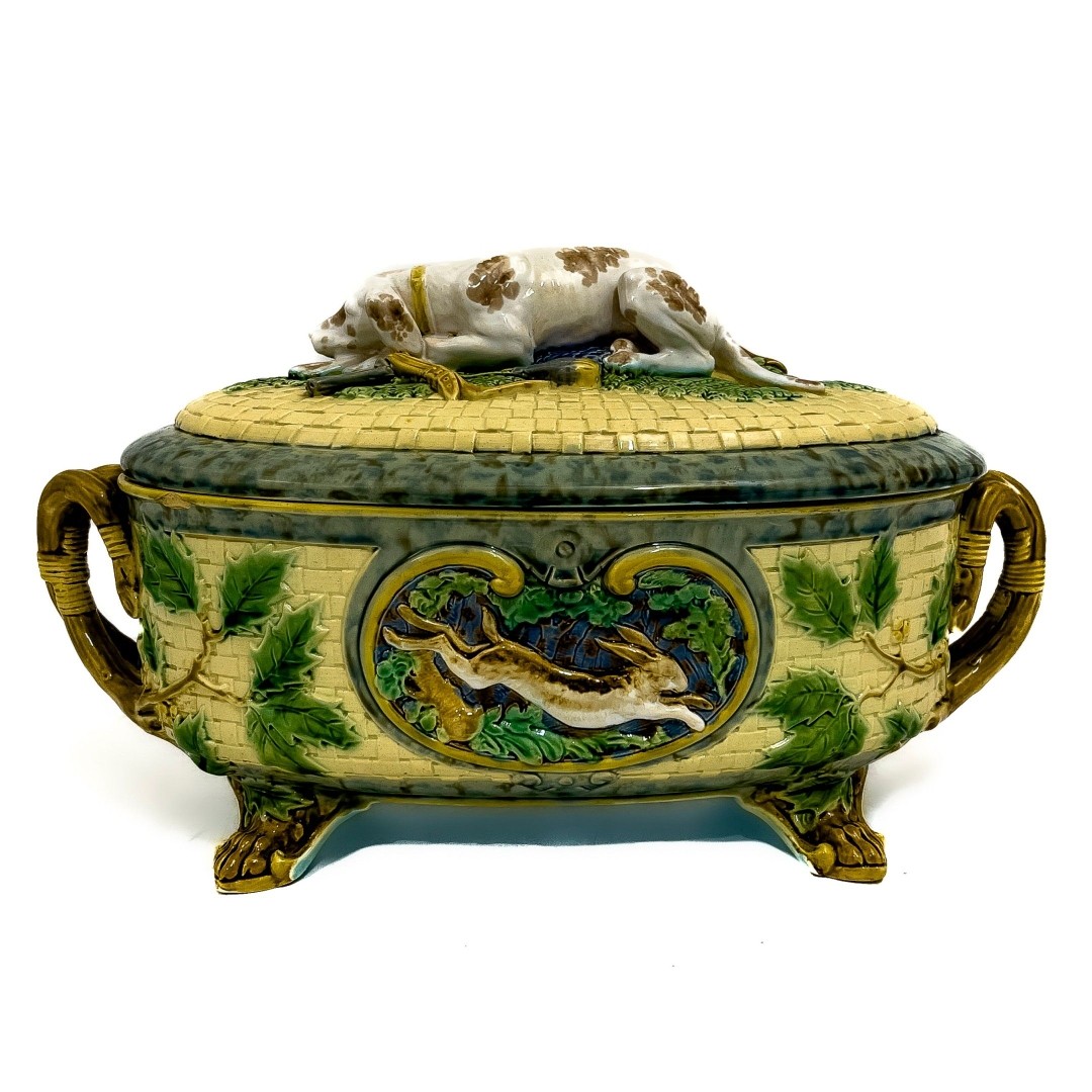 Tableware - “art Of The Table” Exceptional Terrine And Lid From The Minton Factory