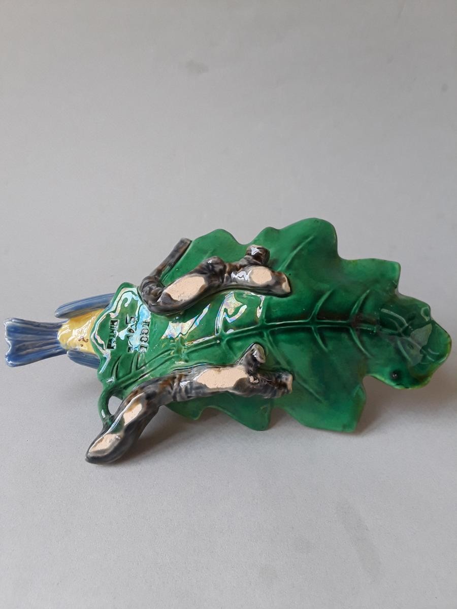 Majolica – Pièce de table signée Minton-photo-4