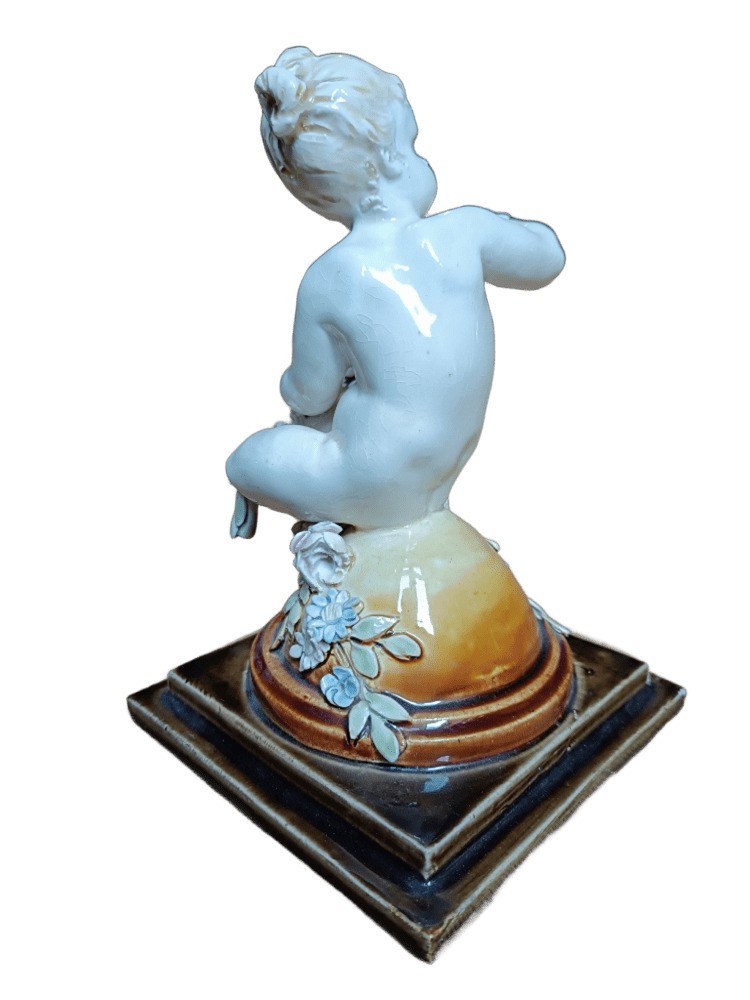 Louis Carrier-Belleuse (1848-1913) “figure angélique enfantine”-photo-3