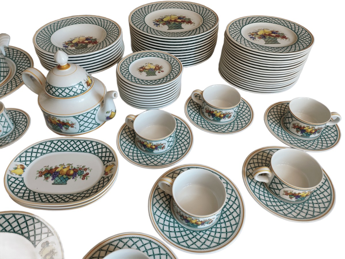 Service de 70 pièces Villeroy & Boch, modèle ‘’Basket’’-photo-1