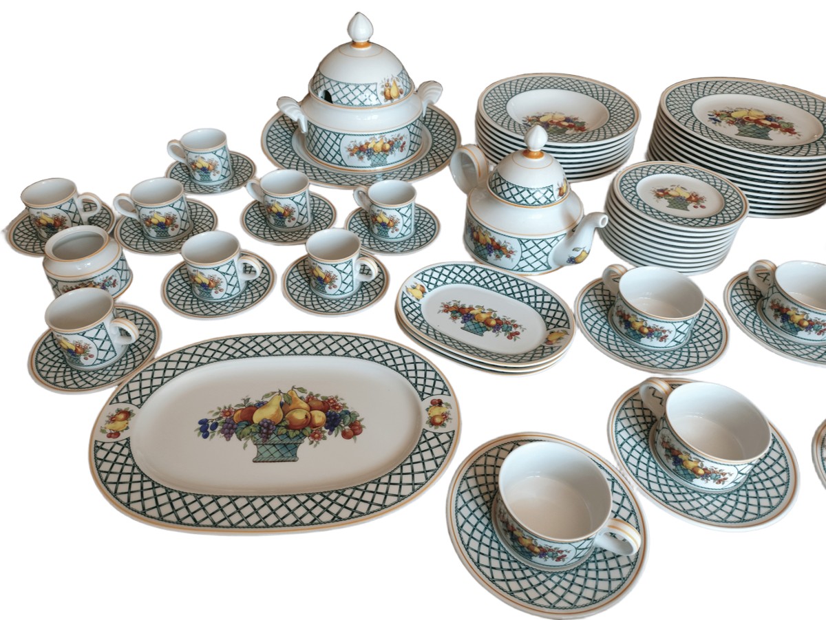 Service de 70 pièces Villeroy & Boch, modèle ‘’Basket’’-photo-2