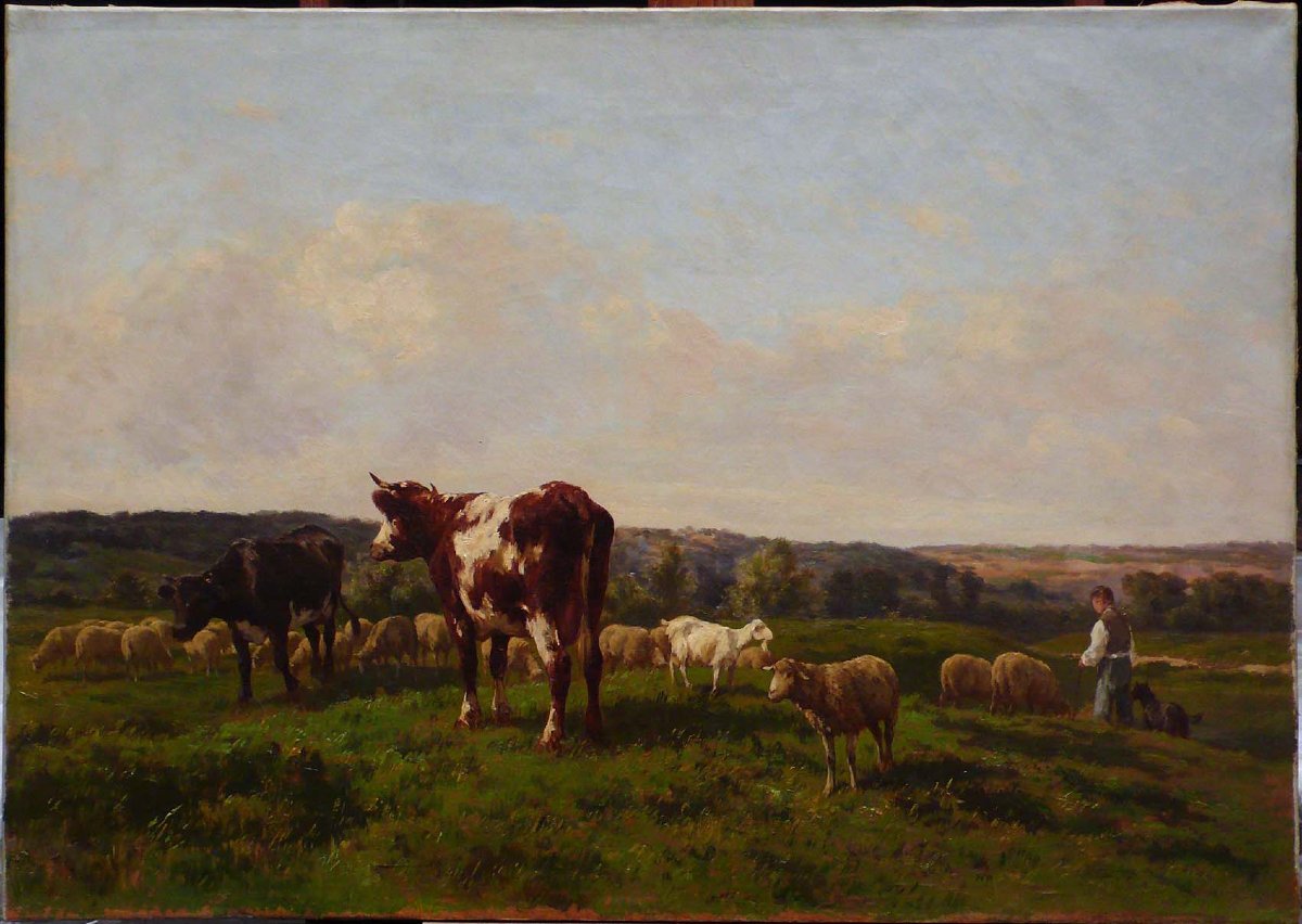 Clément Quinton (1851-1921) École Française 19ème Siècle