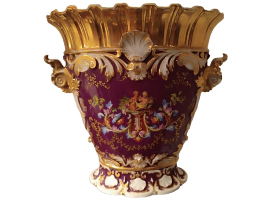 Jardinière en porcelaine de Jacob Petit (vers 1845-1855)-photo-2