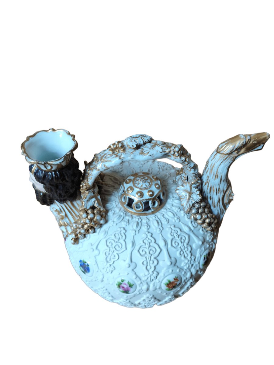 Importante buire en porcelaine dure de Jacob Petit (vers 1845-1855)-photo-1