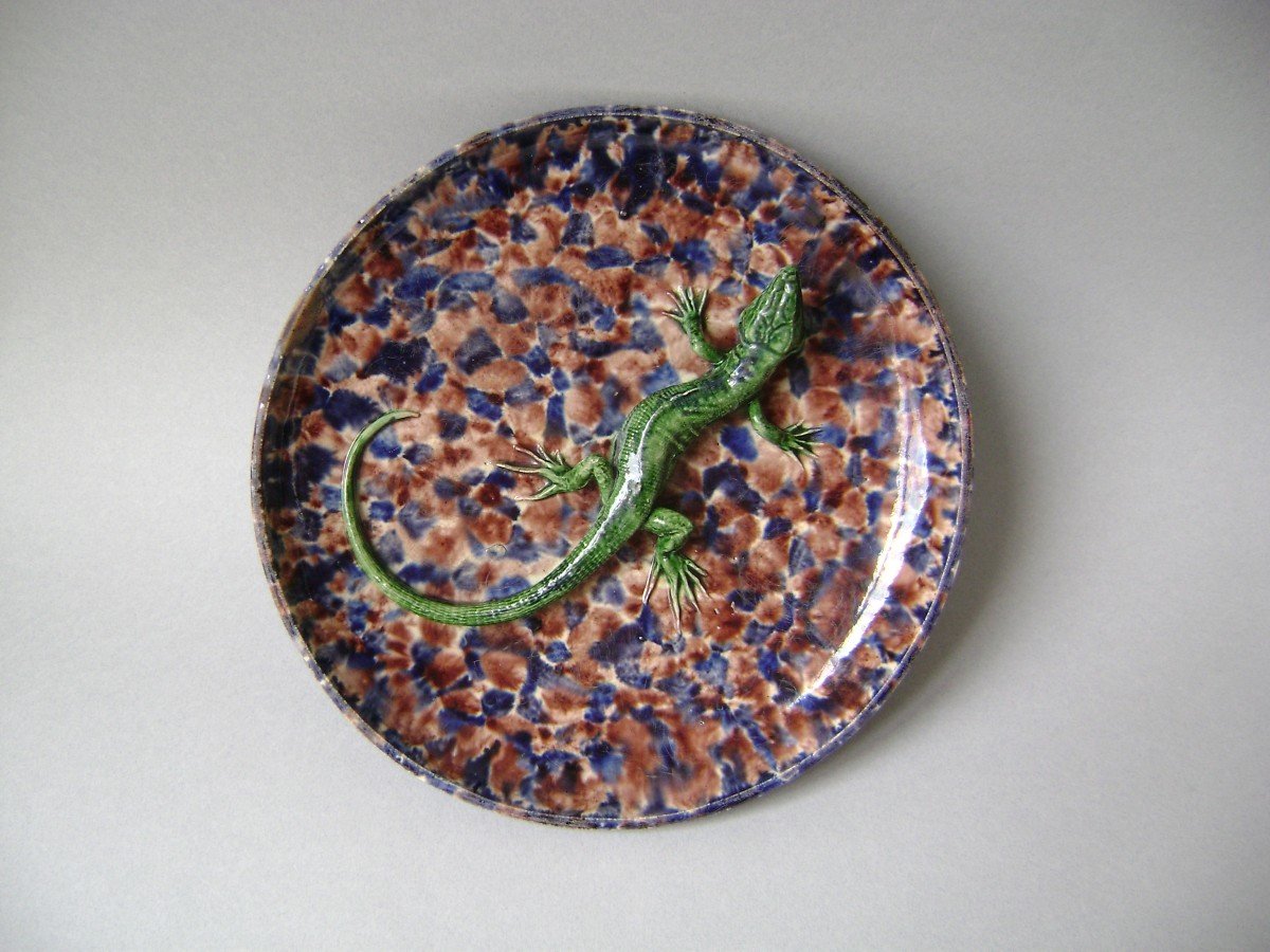 Suiveurs de Bernard Palissy “trompe-l’oeil” par Georges Pull (1810-1889)-photo-4
