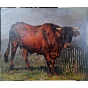 August Friedrich Schenck (1828 – 1901) Huile sur toile signé