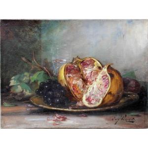 Eugène-Ferdinand Parisy (1849 – 1916) ‘’Grenades éclatées’’