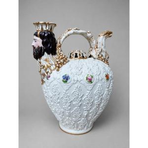 Large Hard-paste Porcelain Bowl By Jacob Petit (circa 1845–1855)