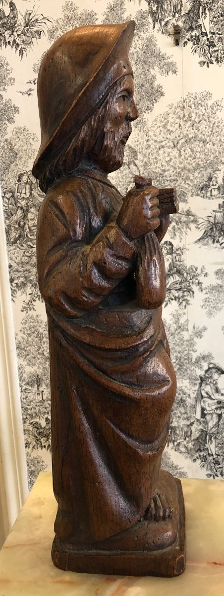 Statuette En Bois Sculpté-photo-2