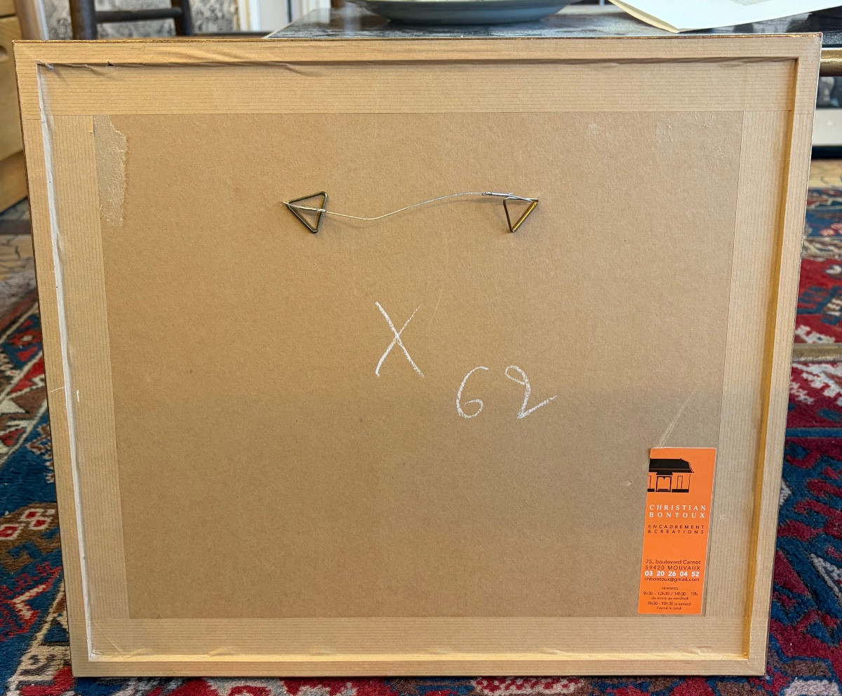 Graphite Drawing - French School, 19th Century -photo-2