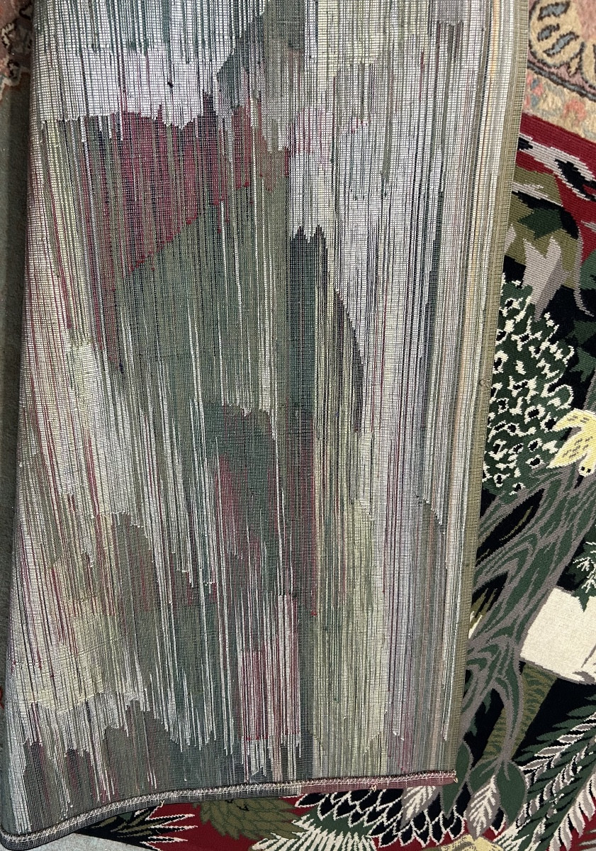 Pierre de Berroeta (1914-2004) - Tapisserie mécanique en laine-photo-4