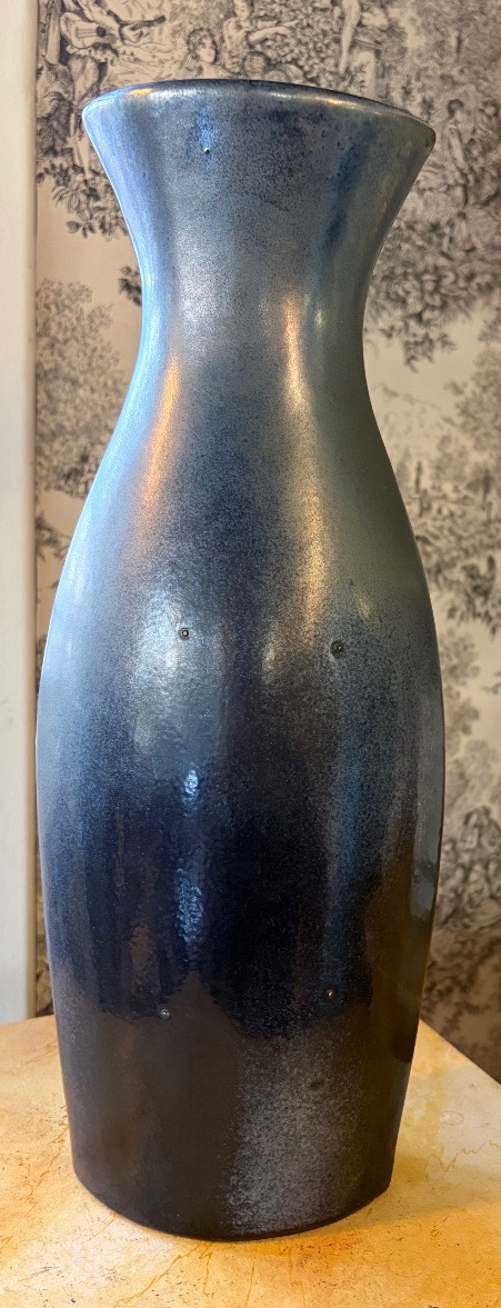Jean-claude Taburet (1926–2013) - Large Glazed Earthenware Vase-photo-2