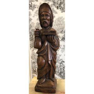 Statuette En Bois Sculpté