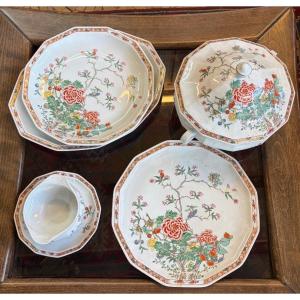 Bernardaud 53-piece Dinner Set, Hong Kong Model