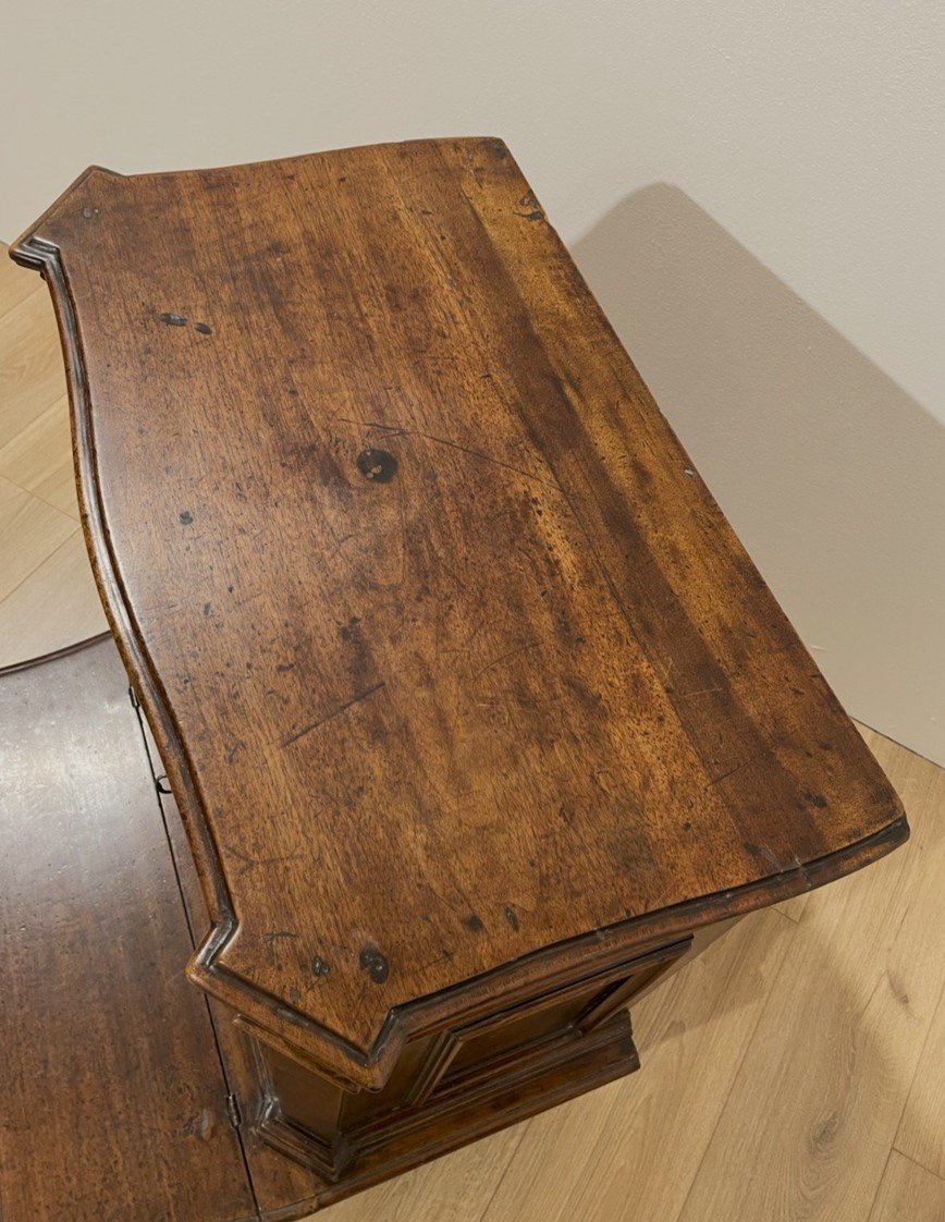 Walnut Knee Pad, Lombardy 17th Century-photo-4