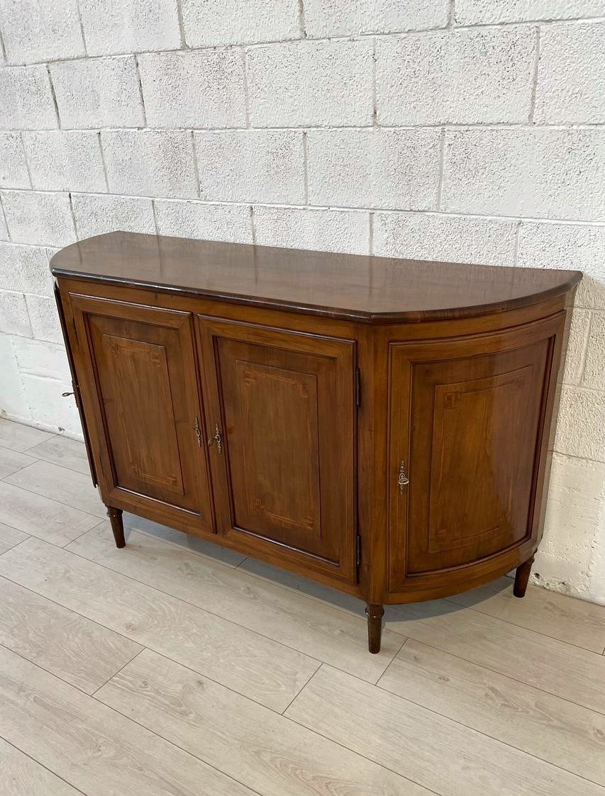 Walnut Sideboard, Piedmont, Late 18th Century.-photo-4