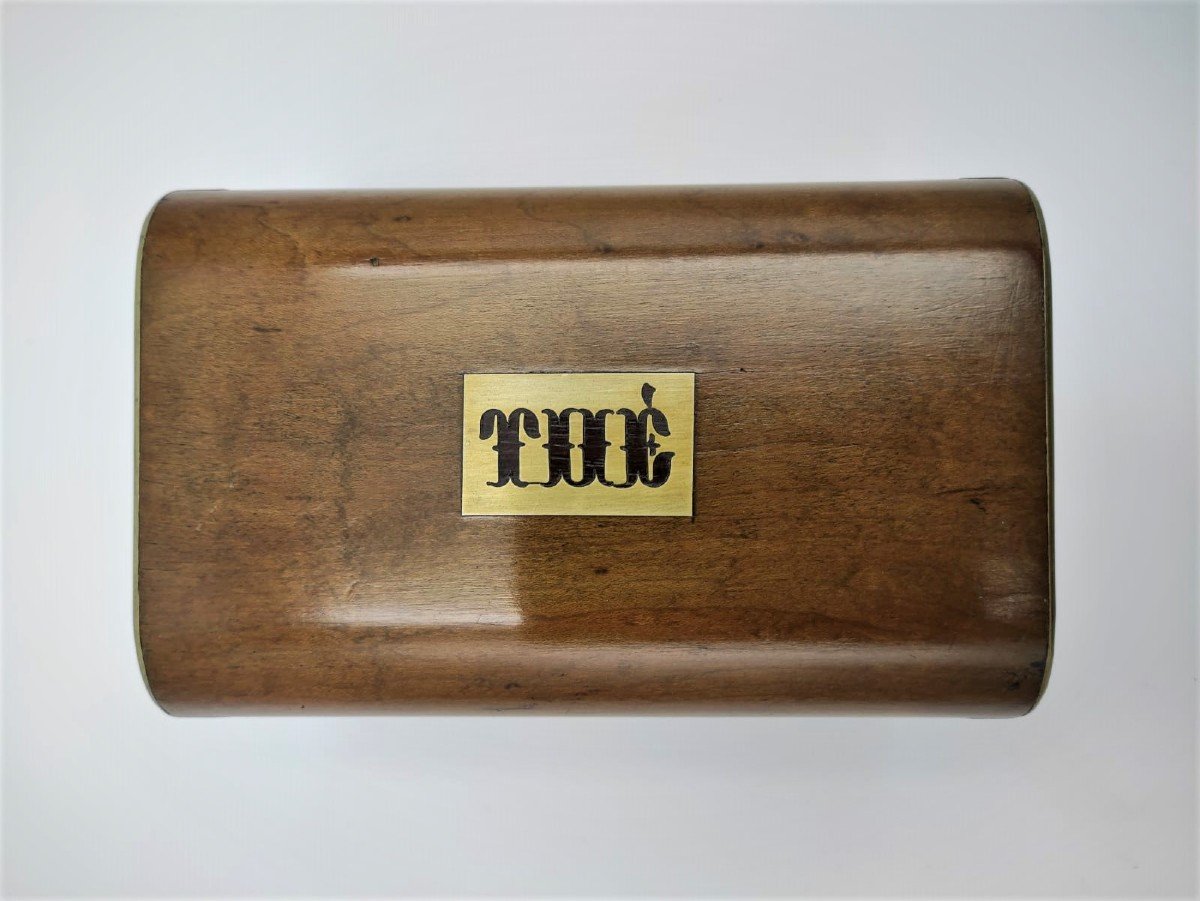 Boîte à Thé Anglaise, Fin 19ème Siècle-photo-1
