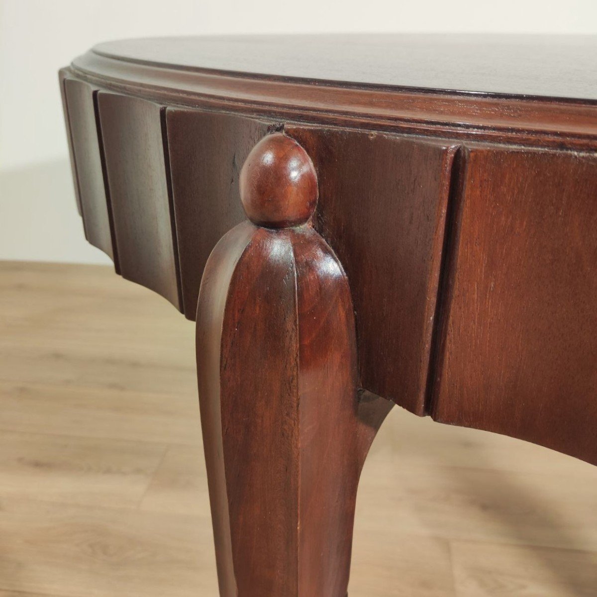 Table extensible conçue par Jacques E. Ruhlman, années 1940-photo-3