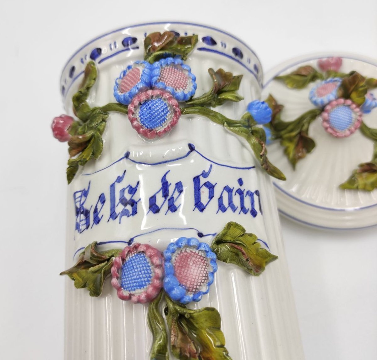 Petucco & Tolio Di Nove, 1940s Ceramic Bathroom Set-photo-4