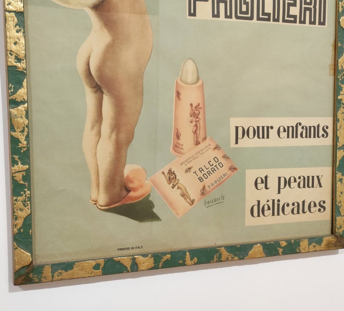 Affiche Paglieri 'Talc balsamique', Gino Boccasile 1955 ca.-photo-4