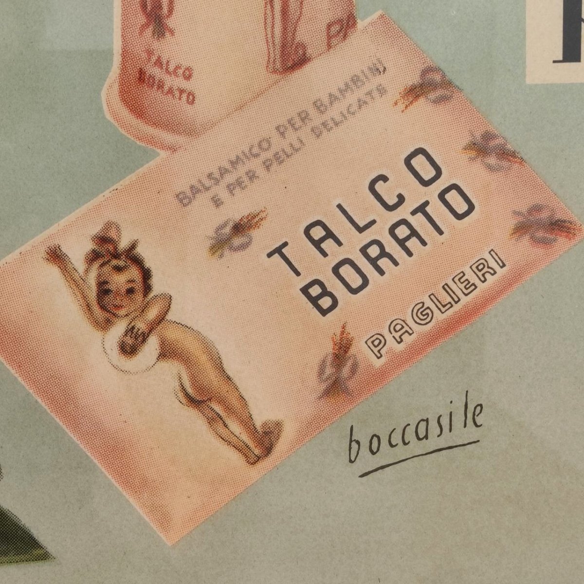 Affiche Paglieri 'Talc balsamique', Gino Boccasile 1955 ca.-photo-4