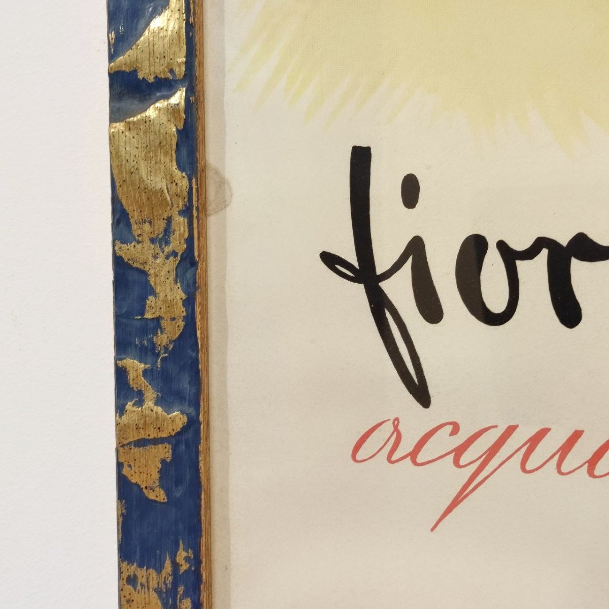 Paglieri 'lotus Flower' Poster, A. Mosca Ca. 1957-photo-4