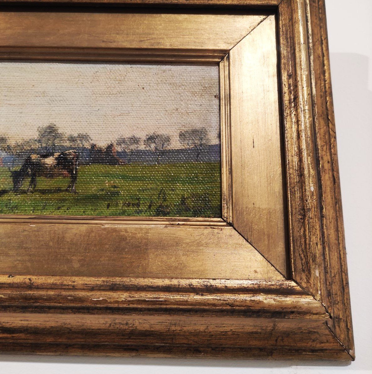 Giuseppe Raggio « Campagne romaine », milieu du XIXe siècle.-photo-4