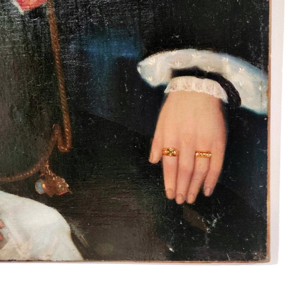 Portrait Of A Lady, Oil On Canvas, Mid-19th Century-photo-2