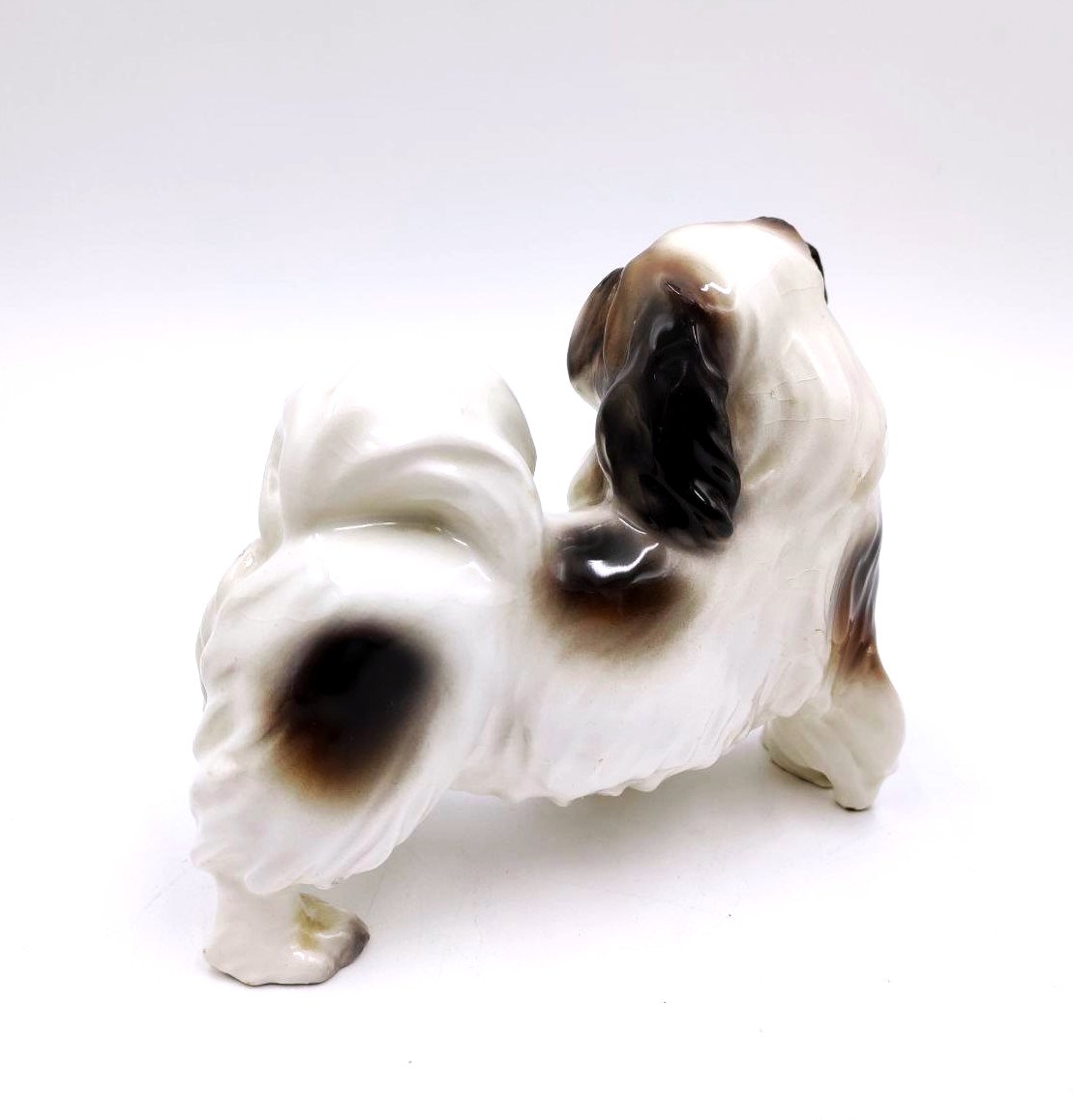 Goldscheider, Ceramic Pekingese Dog From The 1930s.-photo-4