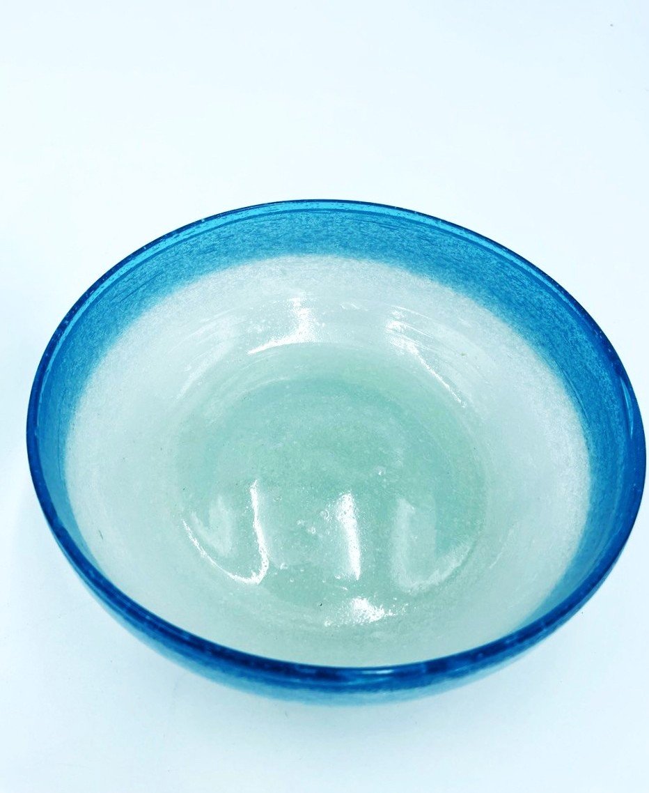 Murano, paire de bols en verre pulegoso-photo-1