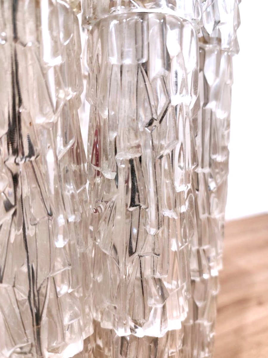 J. T. Kalmàr Floor Lamp With Ice-effect Logs, 1970s-photo-6