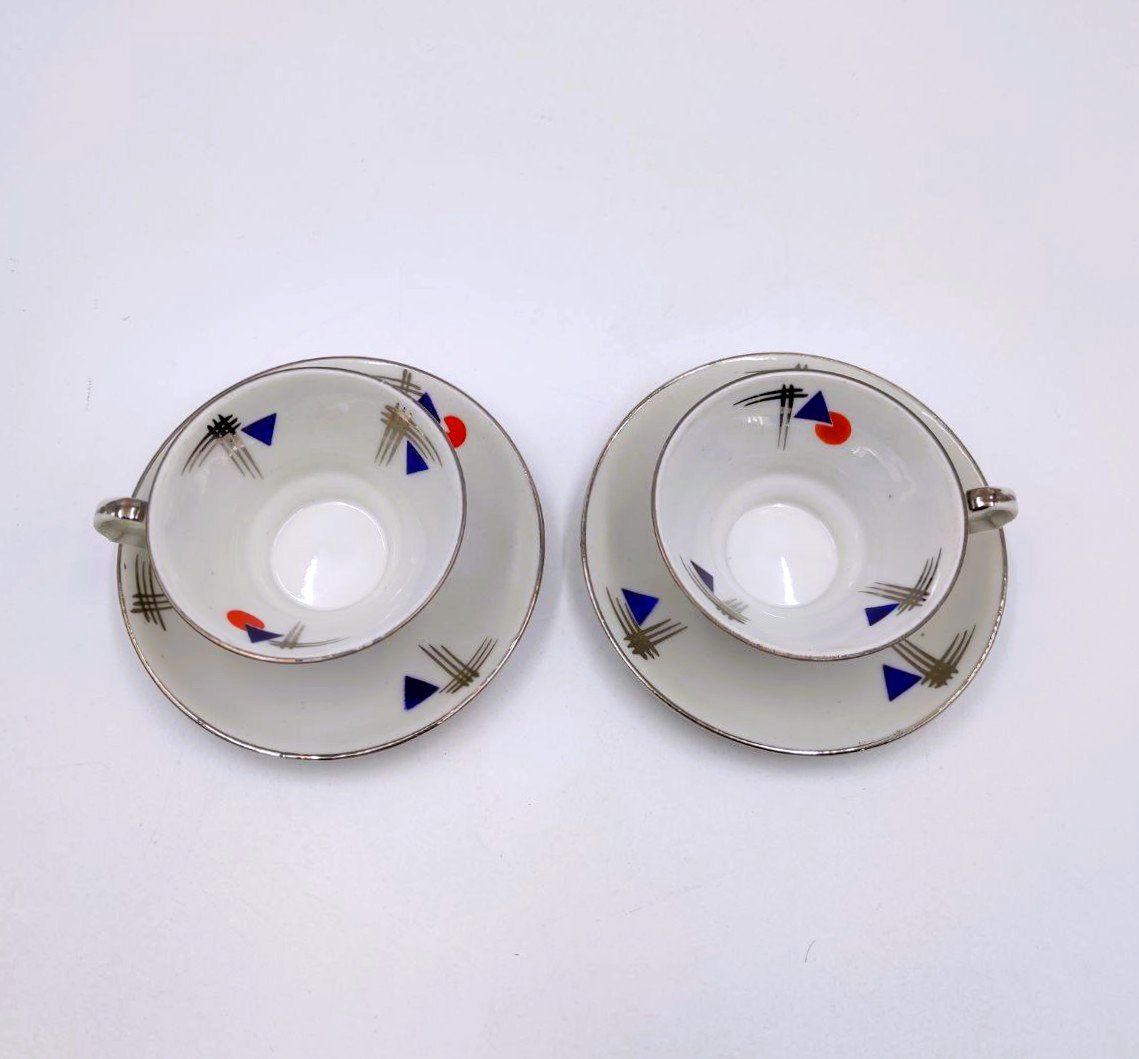 Service à café pour huit personnes, Richard Ginori 1938-photo-5