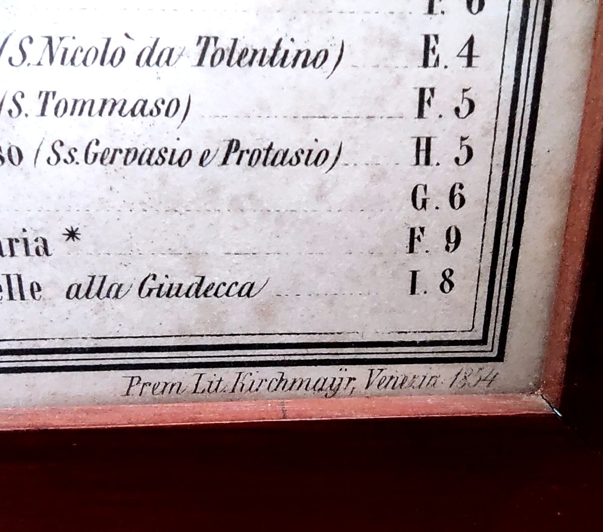 Carte touristique, « Nouveau plan de Venise », 1854-photo-2