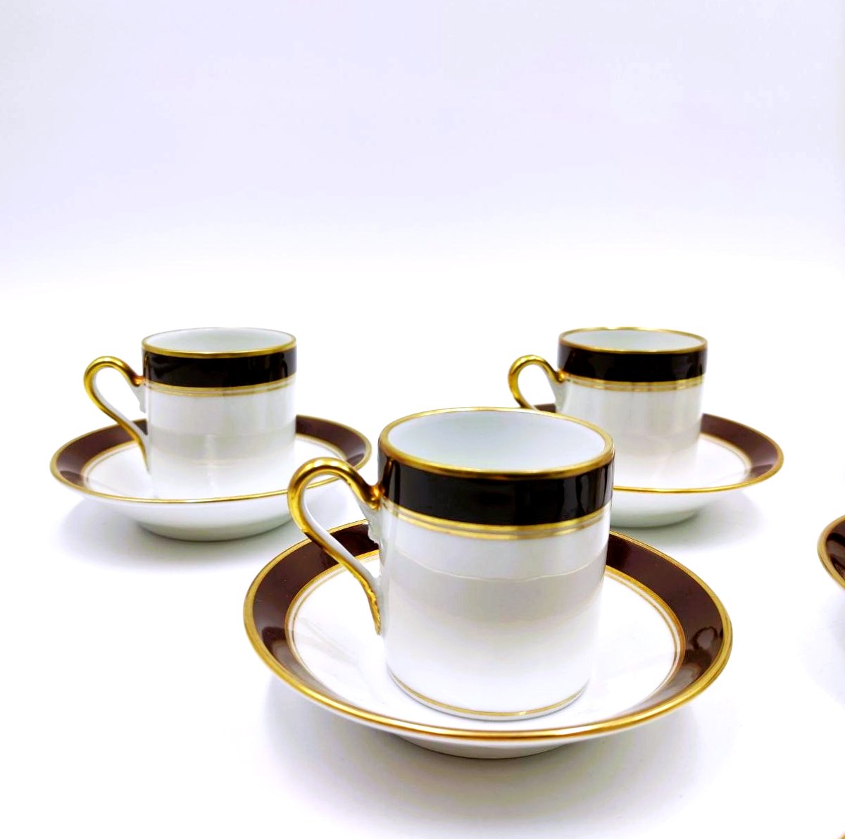 Richard Ginori Pittoria Di Doccia, Coffee Service From The 1950s-photo-4