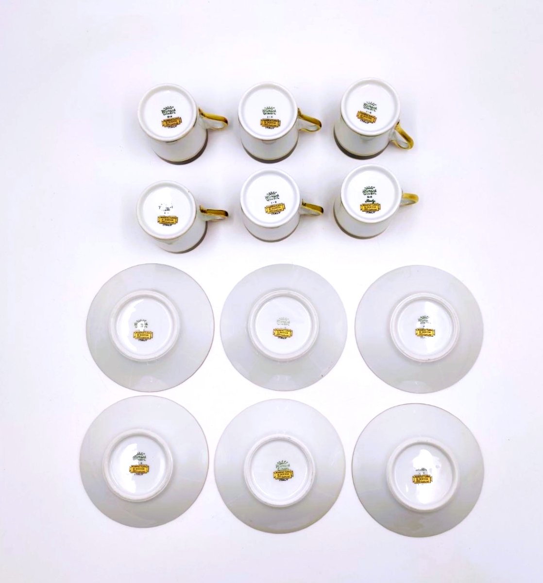 Richard Ginori Pittoria Di Doccia, Coffee Service From The 1950s-photo-4