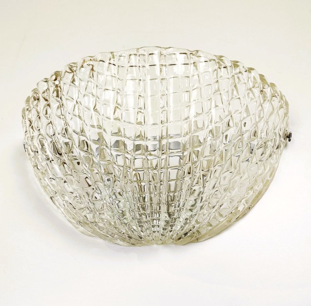 Murano, paire d'appliques murales en verre des années 1960-photo-4
