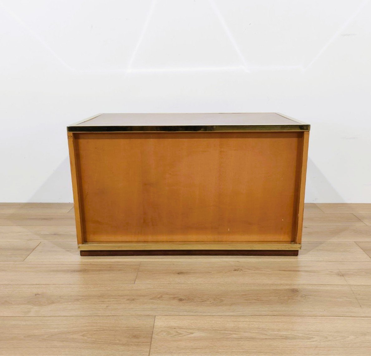 Commode en loupe de bois, Renato Zevi (attribué), années 1970-photo-5
