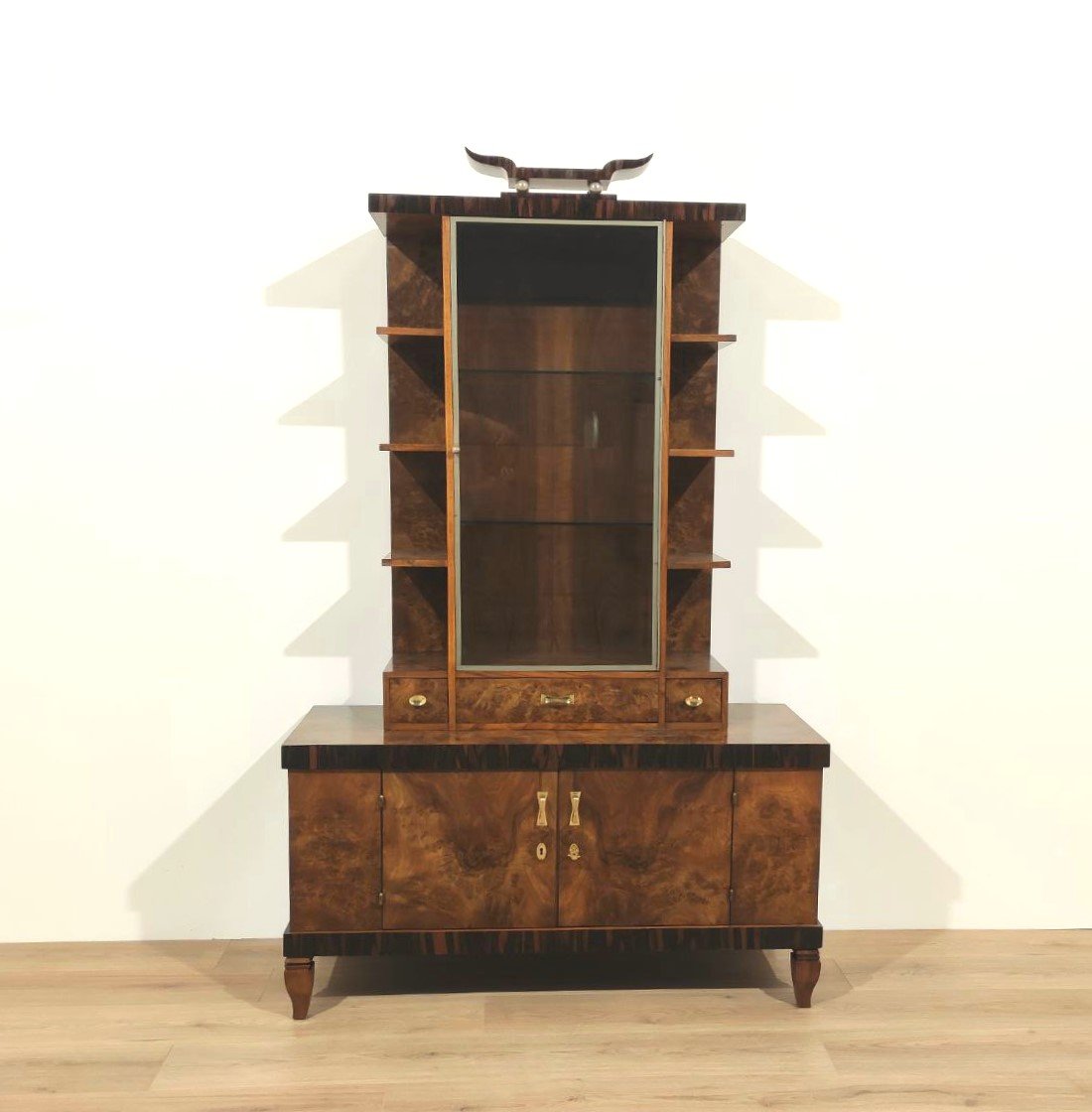 Italian Design Display Cabinet, 1940s/1950s-photo-3