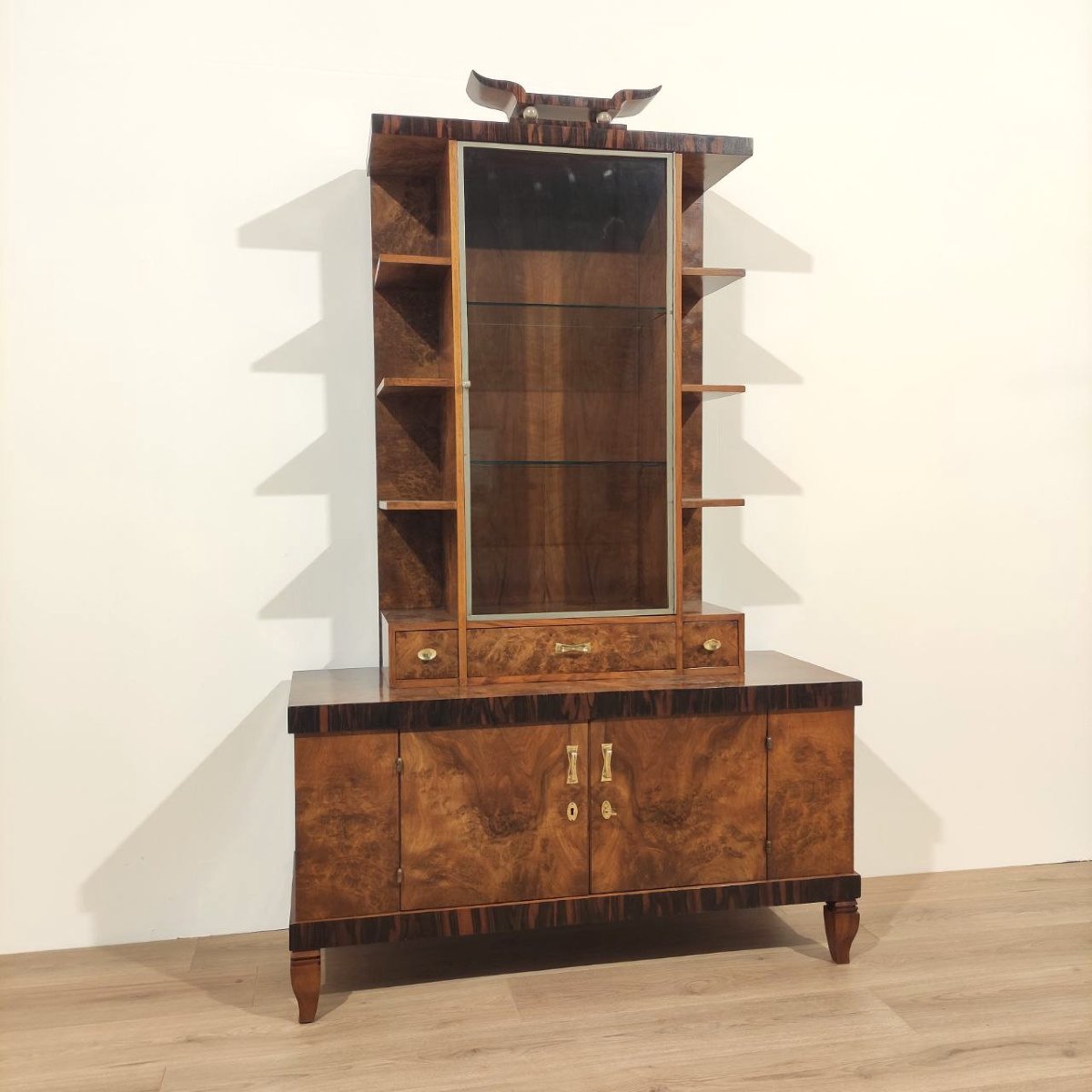Italian Design Display Cabinet, 1940s/1950s-photo-4