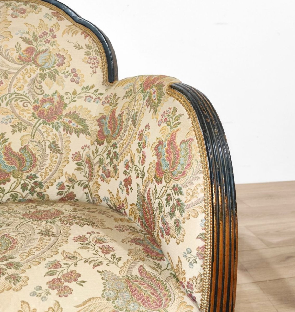Paire de fauteuils Art déco, Italie, années 1930-photo-3